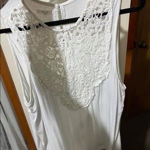 Lace Maurices tank top